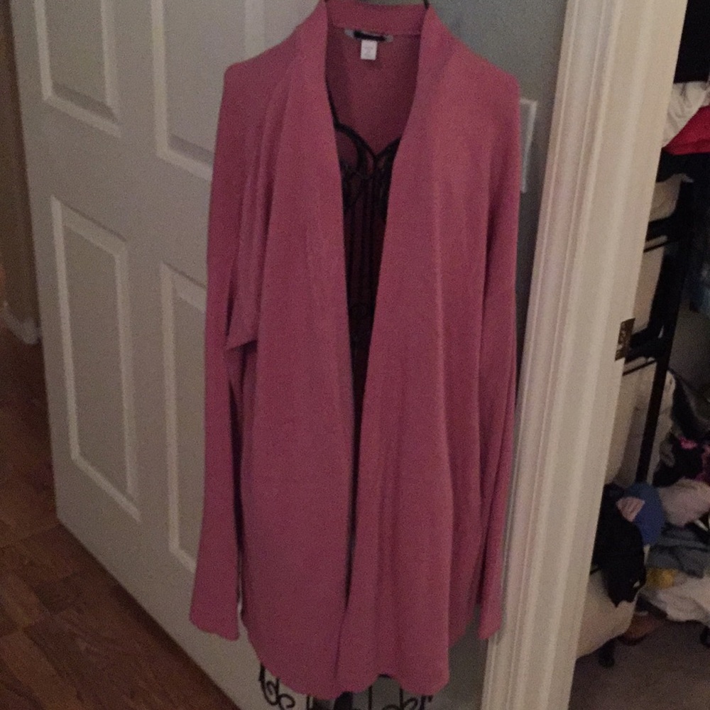 Mauve sweater 1X
